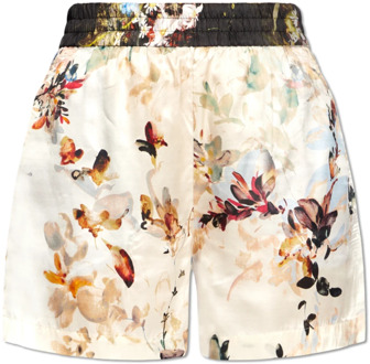 Gepanelde shorts met Merci Munthe , Multicolor , Dames - L,S