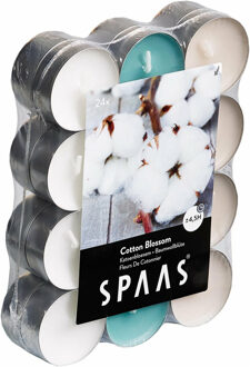 Geparfumeerde Waxinelichtjes - Cotton Blossom - 24 Stuks