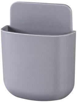 Geperforeerde Muur Gemonteerde Afstandsbediening Tandenborstelhouder Praktische Eenvoudige Home Slaapkamer Handige Afstandsbediening Opknoping Plank