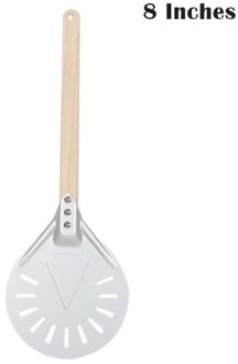 Geperforeerde Pizza Schil 7/8/9 "Pizza Draaien Peel Voor Zelfgemaakte Pizza Brood Bakers Keuken, dining & Bar 7/8/9 Inch Lbshipping 8 inches