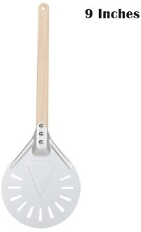 Geperforeerde Pizza Schil 7/8/9 "Pizza Draaien Peel Voor Zelfgemaakte Pizza Brood Bakers Keuken, dining & Bar 7/8/9 Inch Lbshipping 9 inches