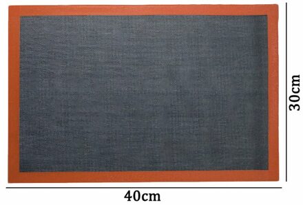 Geperforeerde Siliconen Bakken Mat Non-stick Bakken Oven Sheet Liner Voor Cookie/Brood/Bitterkoekje/Koekjes keuken Gereedschap 40x30cm