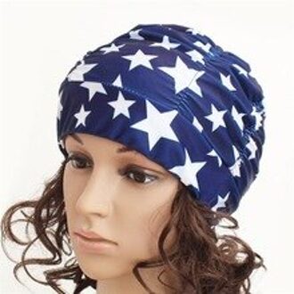 Geplooide Elastische Elastische Badmuts Oor Protector Zwemmen Hat Zwemmen Hoed voor Vrouwen