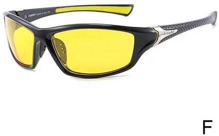 Gepolariseerde Nachtzicht Sport Zonnebril Zomer Outdoor Bergbeklimmen Modieuze Zonnebril Sport Kleurrijke Film O6N5