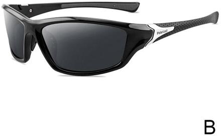 Gepolariseerde Nachtzicht Sport Zonnebril Zomer Outdoor Bergbeklimmen Modieuze Zonnebril Sport Kleurrijke Film O6N5