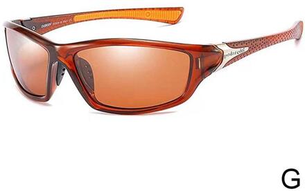 Gepolariseerde Nachtzicht Sport Zonnebril Zomer Outdoor Bergbeklimmen Modieuze Zonnebril Sport Kleurrijke Film O6N5