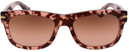 Gepolariseerde Vierkante Zonnebril - maat Bruin