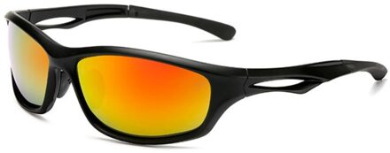 Gepolariseerde Vissen Zonnebril Mannen Vrouwen Vissen Bril Camping Wandelen Rijden Fiets Brillen Sport Fietsen Bril Fire oranje