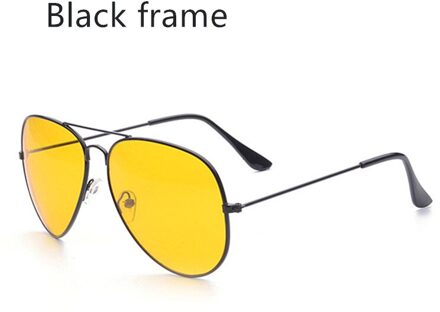 Gepolariseerde Zonnebril Drivers Nachtkijker Anti-Glare Driver Goggles Koper Legering Auto Rijden Bril Auto Accessoires zwart kader