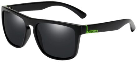 Gepolariseerde Zonnebril Mannen Rijden Shades Mannelijke Zonnebril Camping Wandelen Vissen Klassieke Zonnebril UV400 Eyewear zwart groen