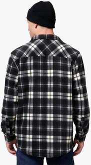 GEQUILTED FLANEL HEREN Shirtjas Grijs