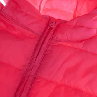 Gequilted jas met capuchon 426484 meisje Violet