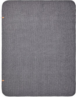 Gerecyclede deken van bilton Grijs - One size