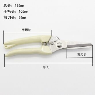 Gereedschap 17Cm Snoeischaar Boom Cutter Tuinieren Snoeischaar Schaar Roestvrij Staal Snijgereedschappen Set Thuis Gereedschap Anti-Slip