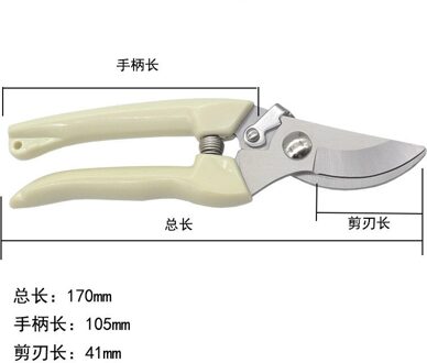Gereedschap 17Cm Snoeischaar Boom Cutter Tuinieren Snoeischaar Schaar Roestvrij Staal Snijgereedschappen Set Thuis Gereedschap Anti-Slip