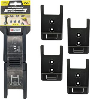 Gereedschaphouders voor Stanley Fatmax V20 | Zwart - TM-ST20-BLK-4