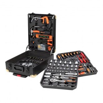 Gereedschapskoffer trolley 396-delig