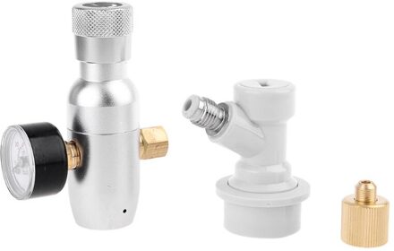 Gereglementeerde CO2 Charger Homebrew Kegging 0 ~ 60 Psi Thuis Bier Gasdrukregelaar