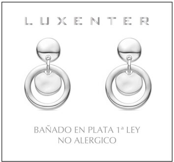 gerhodineerde oorbellen - Issum Zilver