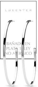 gerhodineerde oorbellen - Nemar Zilver - One Size