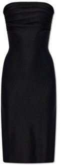 Geribbelde jurk van Orkla The Mannei , Black , Dames - L,S,Xs
