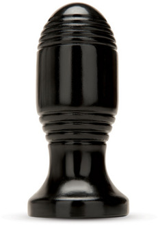 Geribbelde Plug - Zwart