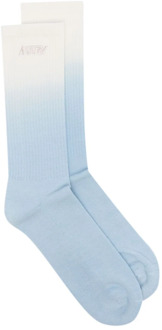 Geribbelde Sokken met Geborduurd Logo Autry , Multicolor , Unisex