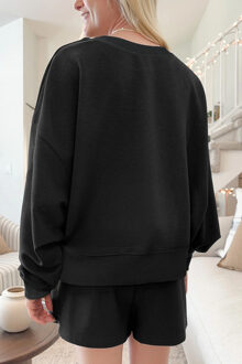 Geribd Lounge Set Zwart