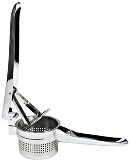 Gerimport Aardappelpers / puree pers - RVS - zilver - 27 cm