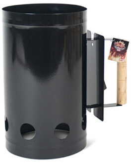 Gerimport BBQ/Barbecue briketten starter - zwart - barbecue aansteken