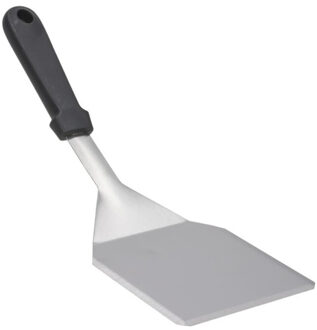 Gerimport BBQ/Keukengerei bakspatel/bakspaan - zilver - RVS - 33 cm - bakken en omkeren