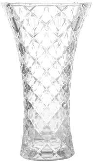 Gerimport Bloemenvaas - helder glas - 15 x 25 cm