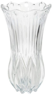 Gerimport Bloemenvaas - helder glas - D13 x 23 cm