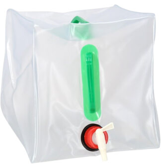Gerimport Campingdouche waterzak - 20 liter - met kraantje - waterzak - kamperen