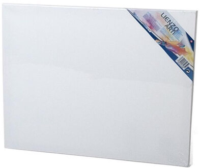 Gerimport Canvas schildersdoek - 1x - 50 x 40 cm - rechthoekig - doek Wit