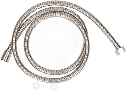 Gerimport doucheslang metaal - 180-220 cm - basic - badkameraccessoires