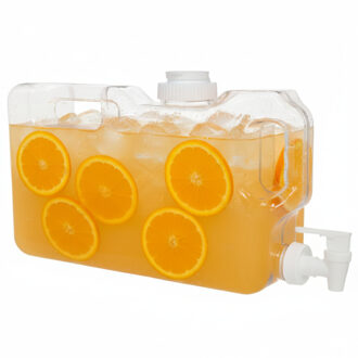 Gerimport Drank / Water dispenser tap - 4 Liter - kunststof - 40 x 7 x 21