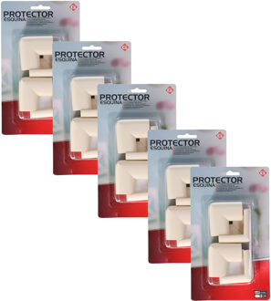 Gerimport Foam hoekbeschermers - voor de baby - 20x stuks - voor tafel / kasten - veiligheid kind