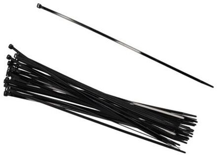 Gerimport Gerim Tiewraps-kabelbinders - 30 Stuks - Zwart - 45 Cm