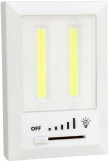 Gerimport Kastlampen - dimmer - LED lampen - wit - 11 x 7.5 cm