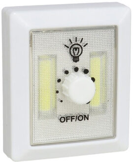 Gerimport Kastlampen - dimmer - LED lampen - wit - 7 x 8.6 cm