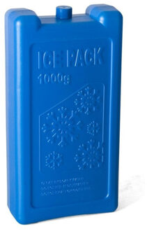 Gerimport Koelelement 1 liter 12 x 22 cm blauw