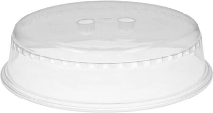 Gerimport Magnetron deksel - 26 cm - transparant - afdekschaal - magnetronstolp