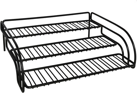 Gerimport opbergrekje/kruidenrekje - 3 laags - multifunctioneel - keuken organiseren