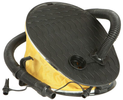 Gerimport Outdoor opblaas voetpomp 5000 cc Geel