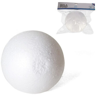 Gerimport Piepschuim hobby vormen DIY ballen - 1x - styropor bollen - 12,5 cm