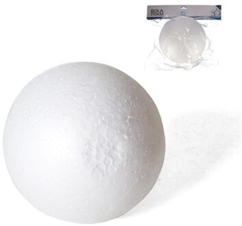 Gerimport Piepschuim hobby vormen DIY ballen - 1x - styropor bollen - 15 cm