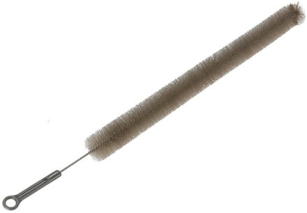 Gerimport Radiatorborstel - flexibel - kunststof - 72 cm - grijs - schoonmaakborstel - plumeaus