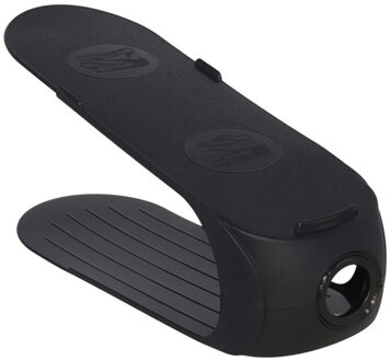 Gerimport Schoenenopbergers - zwart - kunststof - voor een paar schoenen - 26 cm