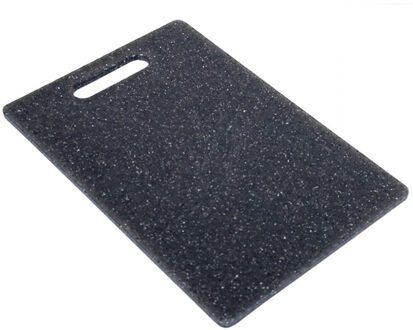 Gerimport Snijplank voor keuken/voedsel - Antraciet - Kunststof - 24 x 34 cm